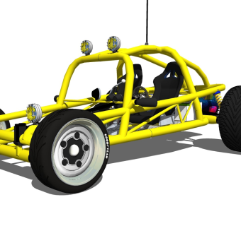 超精细汽车模型 沙滩池 sand rail